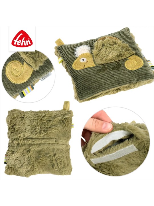 Coussin-bouillote, ami-câlin Caméléon - Fehn