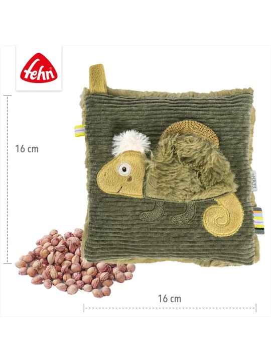 Coussin-bouillote, ami-câlin Caméléon - Fehn