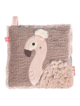 Coussin-bouillote, ami-câlin Flamant rose - Fehn