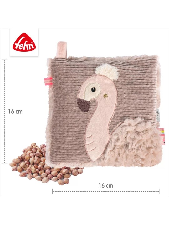 Coussin-bouillote, ami-câlin Flamant rose - Fehn Coussin-bouillote, ami-câlin Flamant rose - Fehn