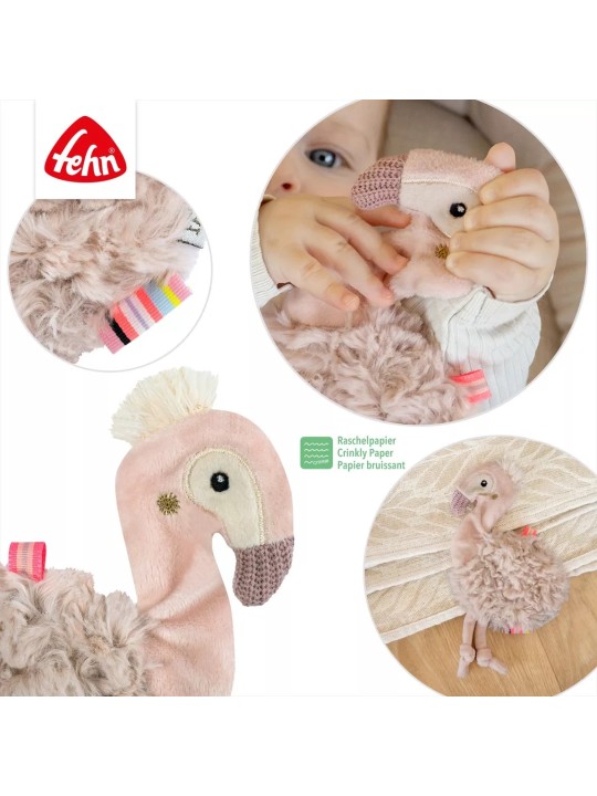 Doudou Flamant rose - Fehn