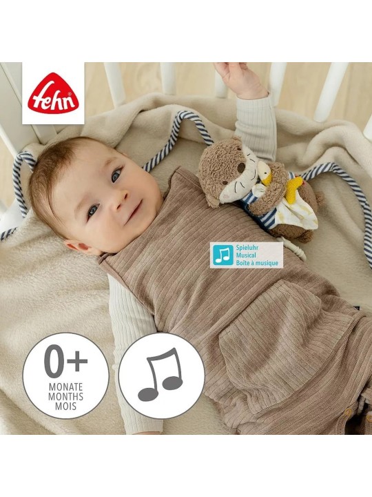 Peluche musicale, Loutre - Fehn Peluche musicale, Loutre - Fehn
