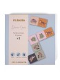 Jeu de dominos 28 pièces, Animaux nordique - Filibabba