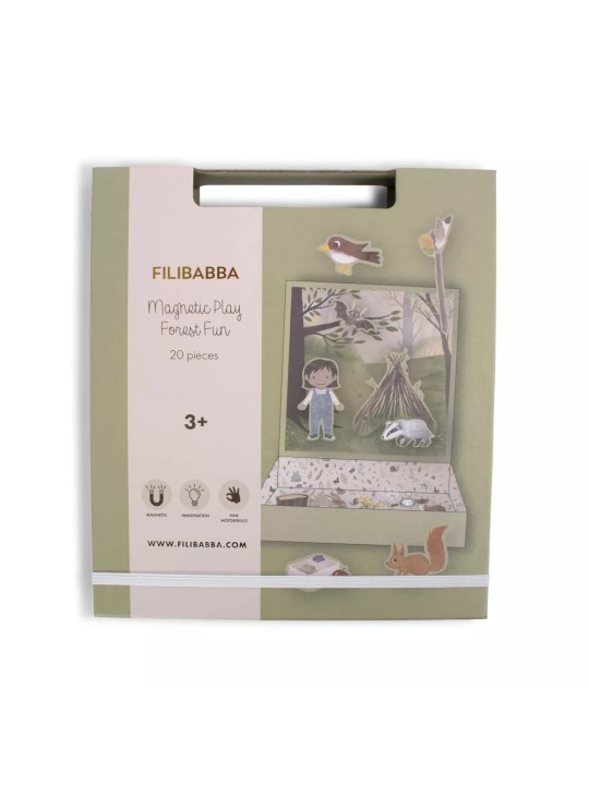 Jeu magnétique, Amusement en forêt - Filibabba Jeu magnétique, Amusement en forêt - Filibabba