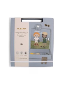 Jeu magnétique, Personnage à habiller - Filibabba