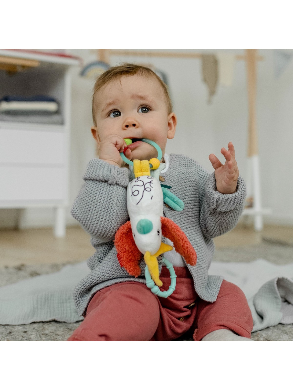 Peluche musicale, Cacatoès - Fehn