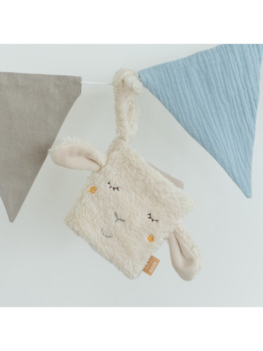 Livre en tissu, Mouton - Fehn Livre en tissu, Mouton - Fehn