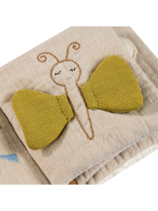 Livre en tissu, Mouton - Fehn Livre en tissu, Mouton - Fehn
