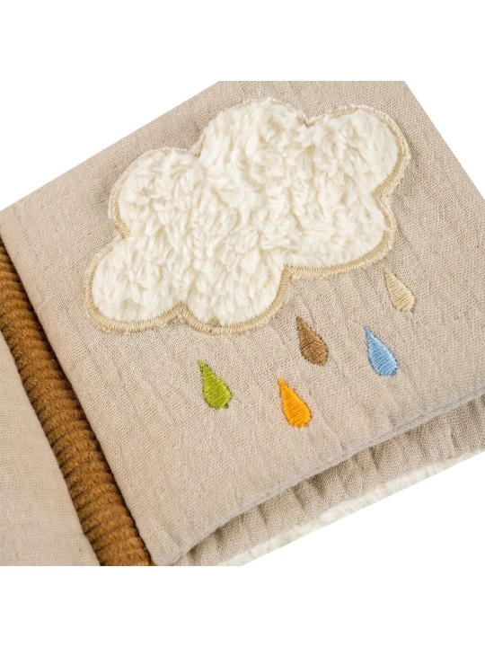 Livre en tissu, Mouton - Fehn Livre en tissu, Mouton - Fehn