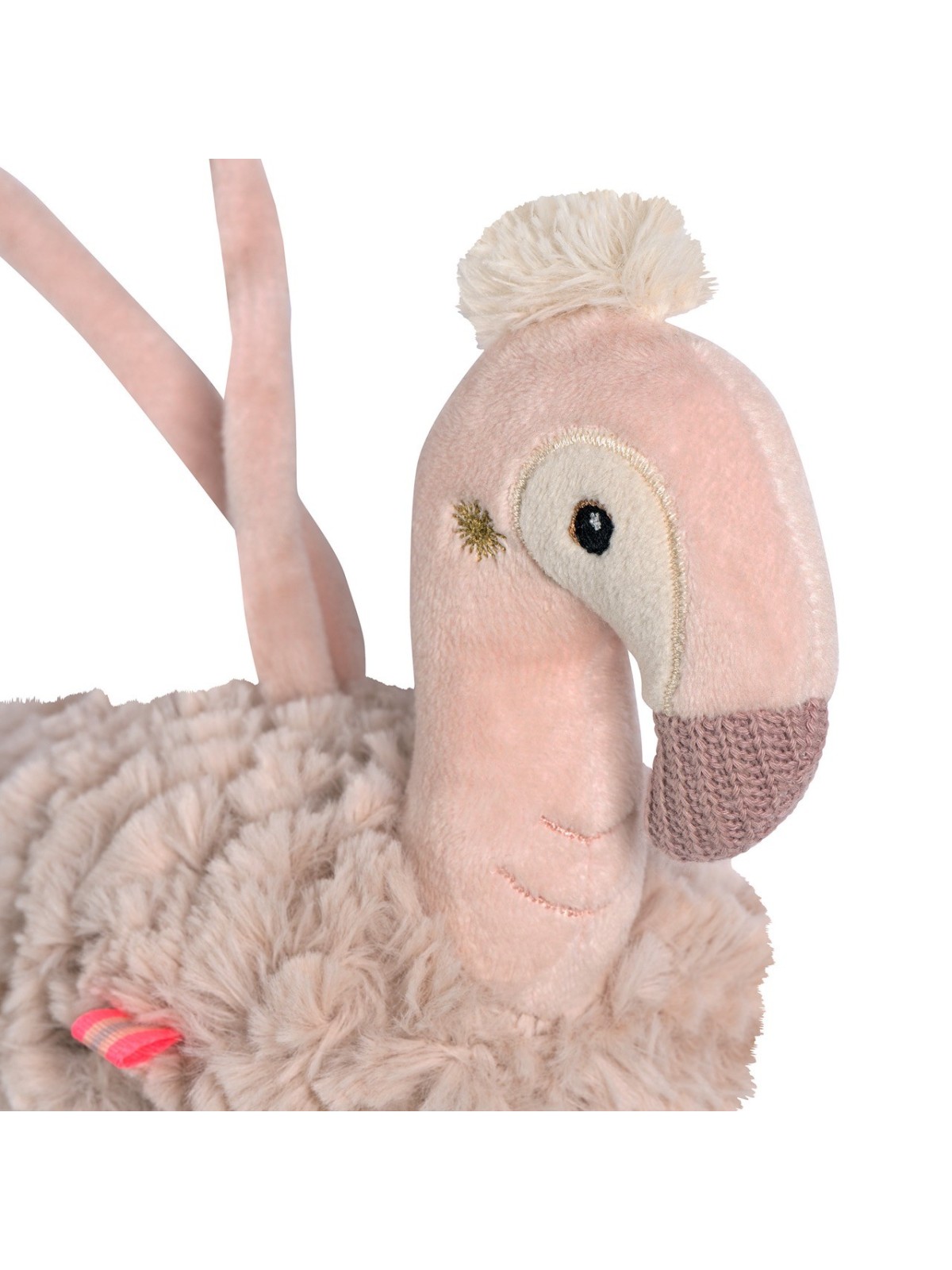 Peluche musicale, Flamant rose - Fehn