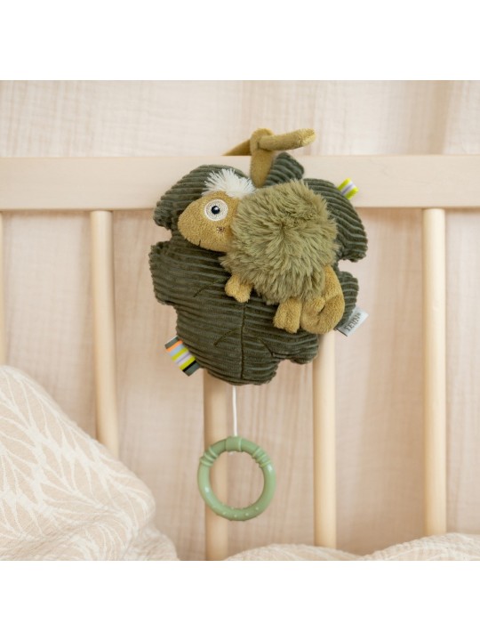 Peluche musicale, Caméléon - Fehn Peluche musicale, Caméléon - Fehn