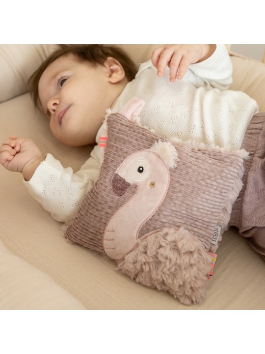 Coussin-bouillote, ami-câlin Flamant rose - Fehn Coussin-bouillote, ami-câlin Flamant rose - Fehn
