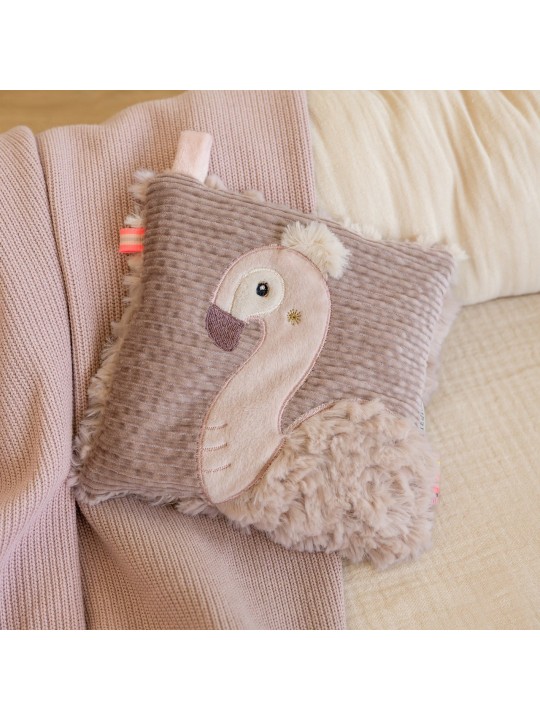 Coussin-bouillote, ami-câlin Flamant rose - Fehn Coussin-bouillote, ami-câlin Flamant rose - Fehn