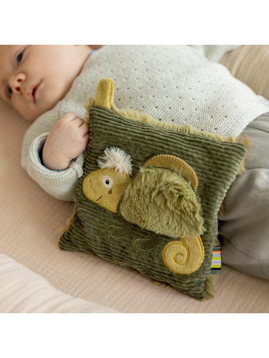 Coussin-bouillote, ami-câlin Caméléon - Fehn