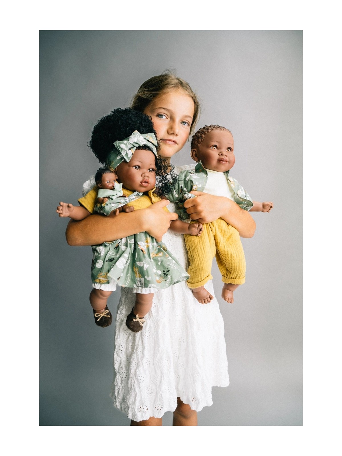 Poupée Anna et son bébé - Nines d'Onil