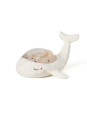 Tranquil Whale™ Baleine tranquille, Veilleuse et projection - Blanche - Little Dutch