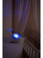 Tranquil Whale™ Baleine tranquille, Veilleuse et projection - Blanche - Little Dutch