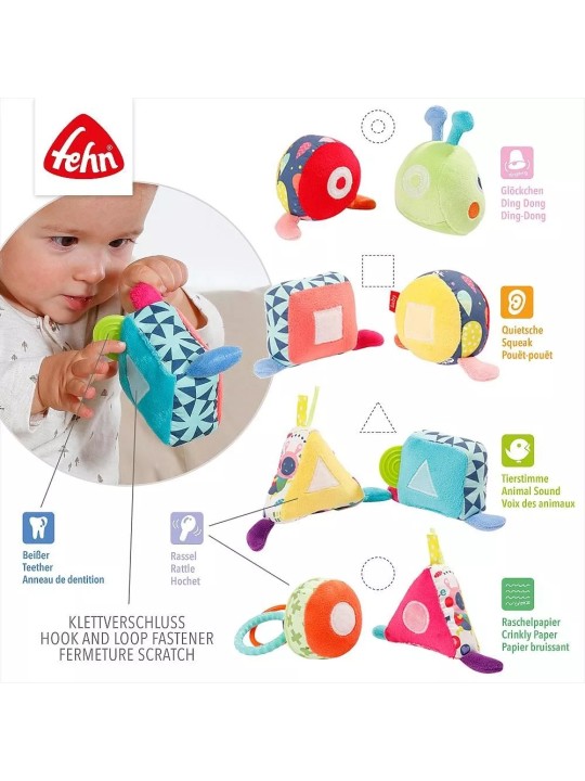 Chenille d'activités, puzzle - Fehn Chenille d'activités, puzzle - Fehn