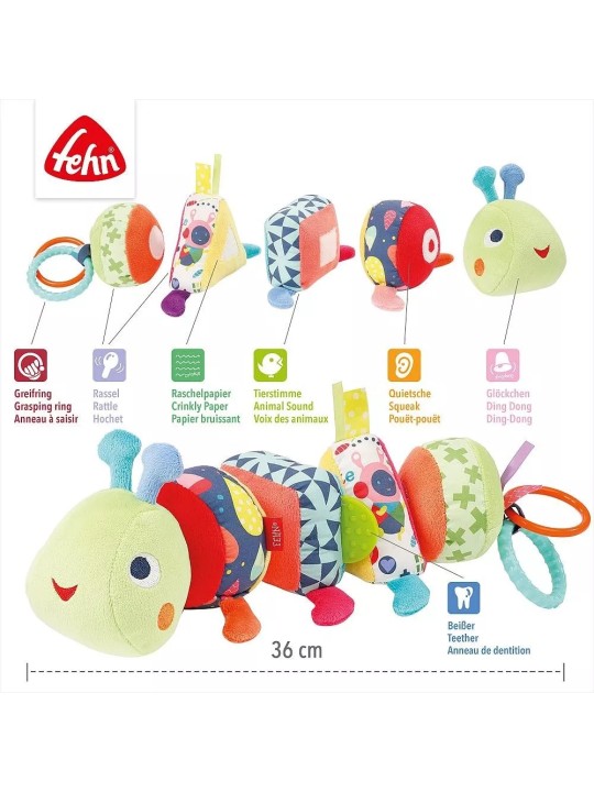 Chenille d'activités, puzzle - Fehn Chenille d'activités, puzzle - Fehn