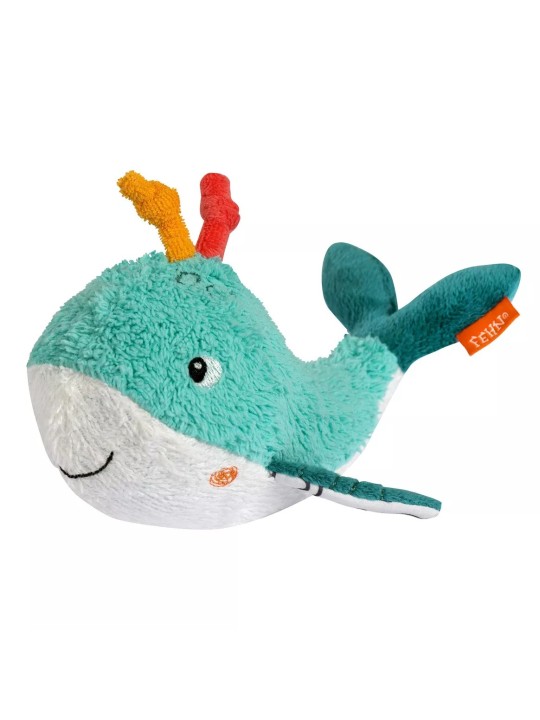 Animal de bain Baleine Fehn – Jouet sensoriel et flottant pour bébé