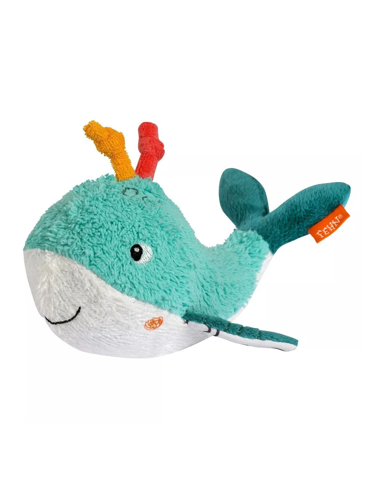 Animal de bain Baleine Fehn – Jouet sensoriel et flottant pour bébé